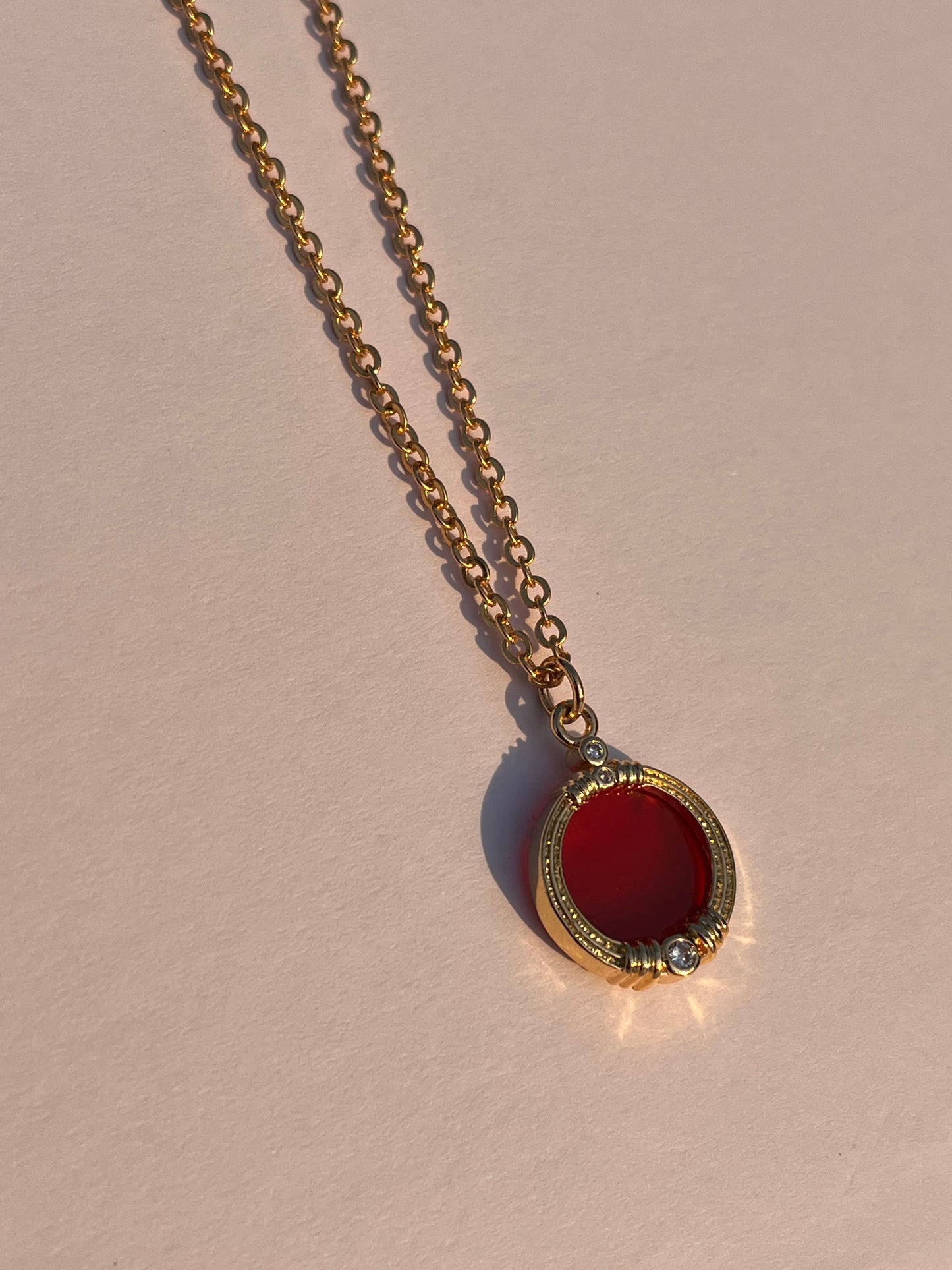 Red Carnelian Necklace