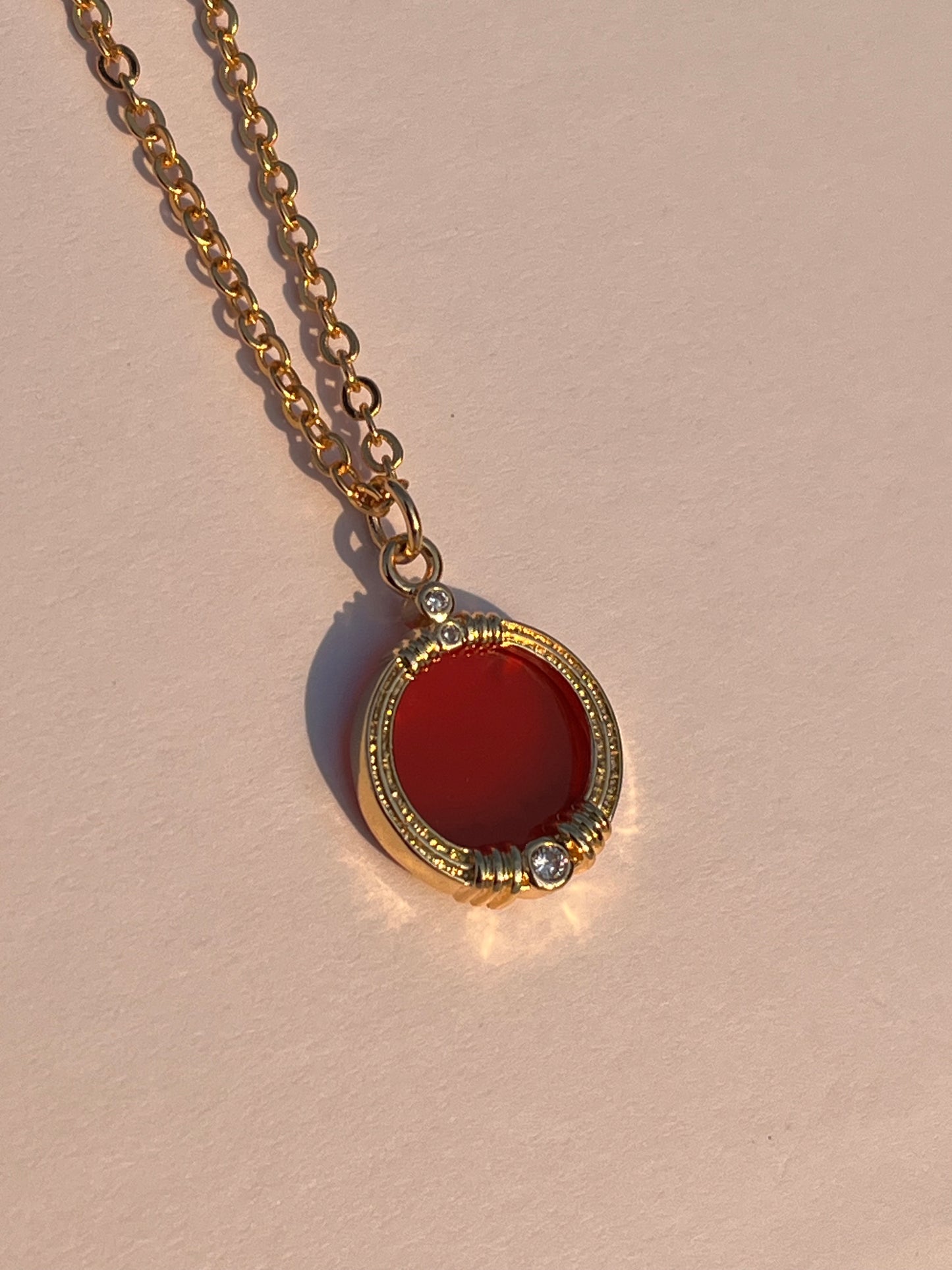 Red Carnelian Necklace