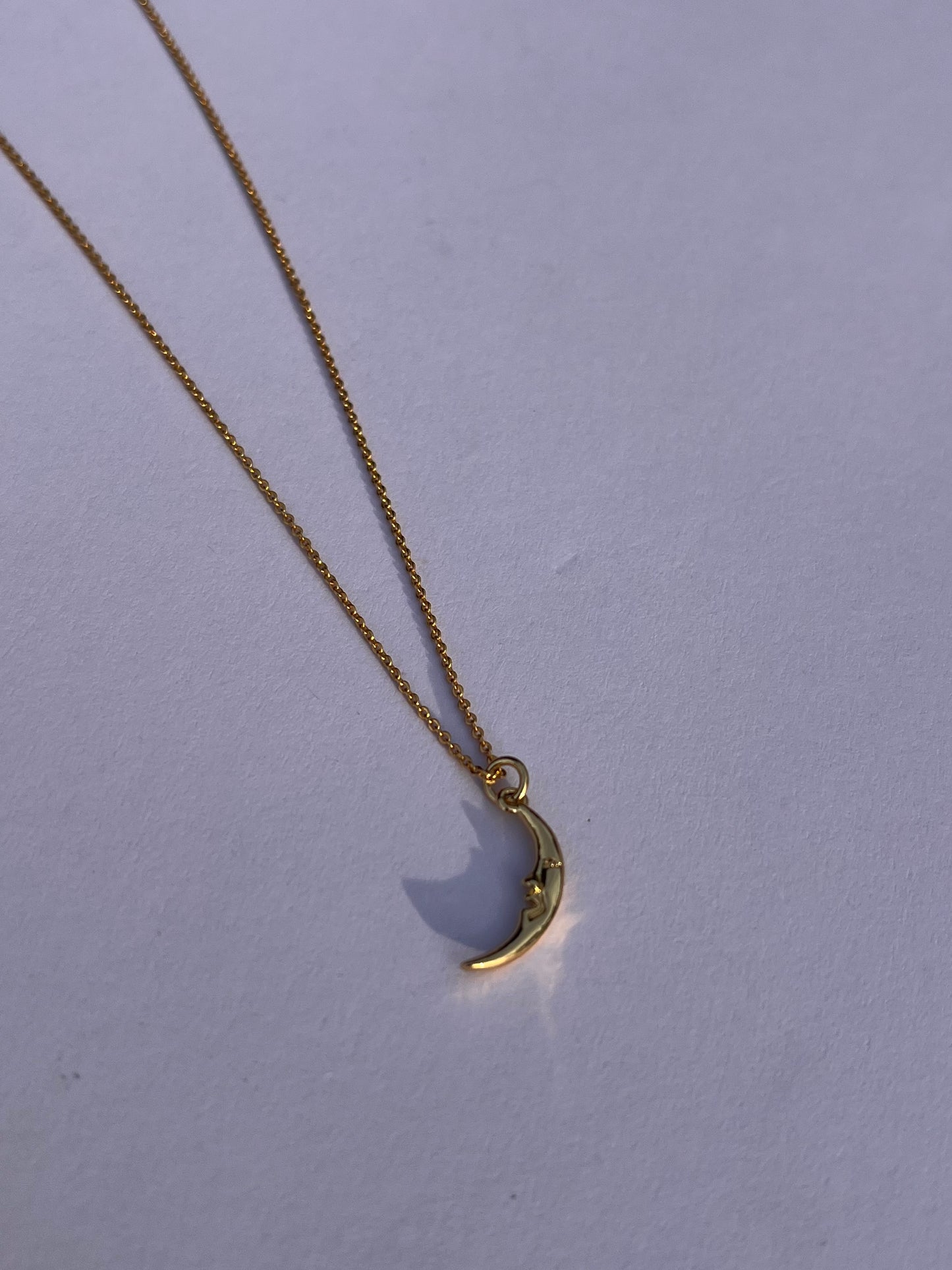 Camille Crescent Moon Necklace
