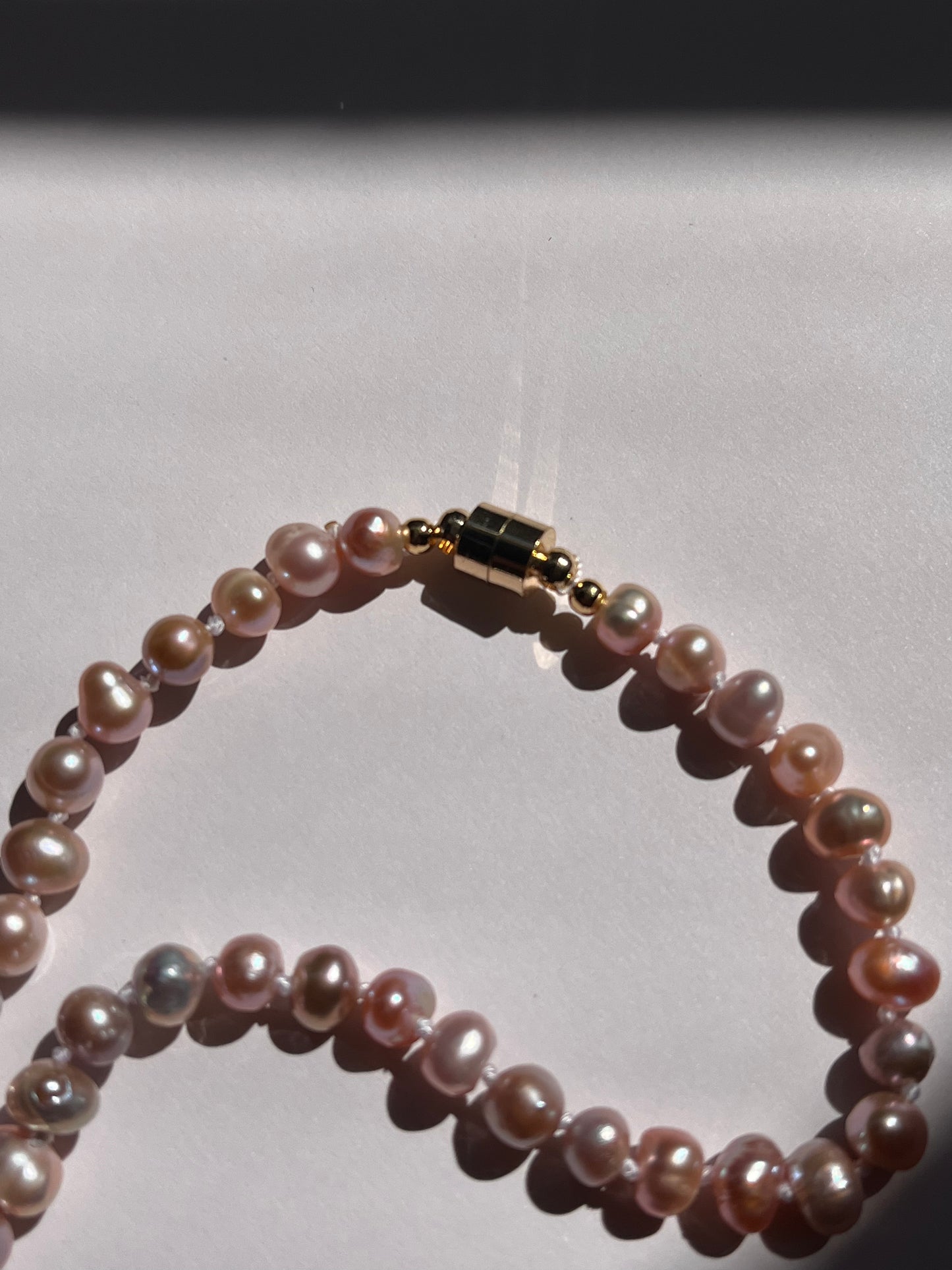 Blush Baroque Pearls