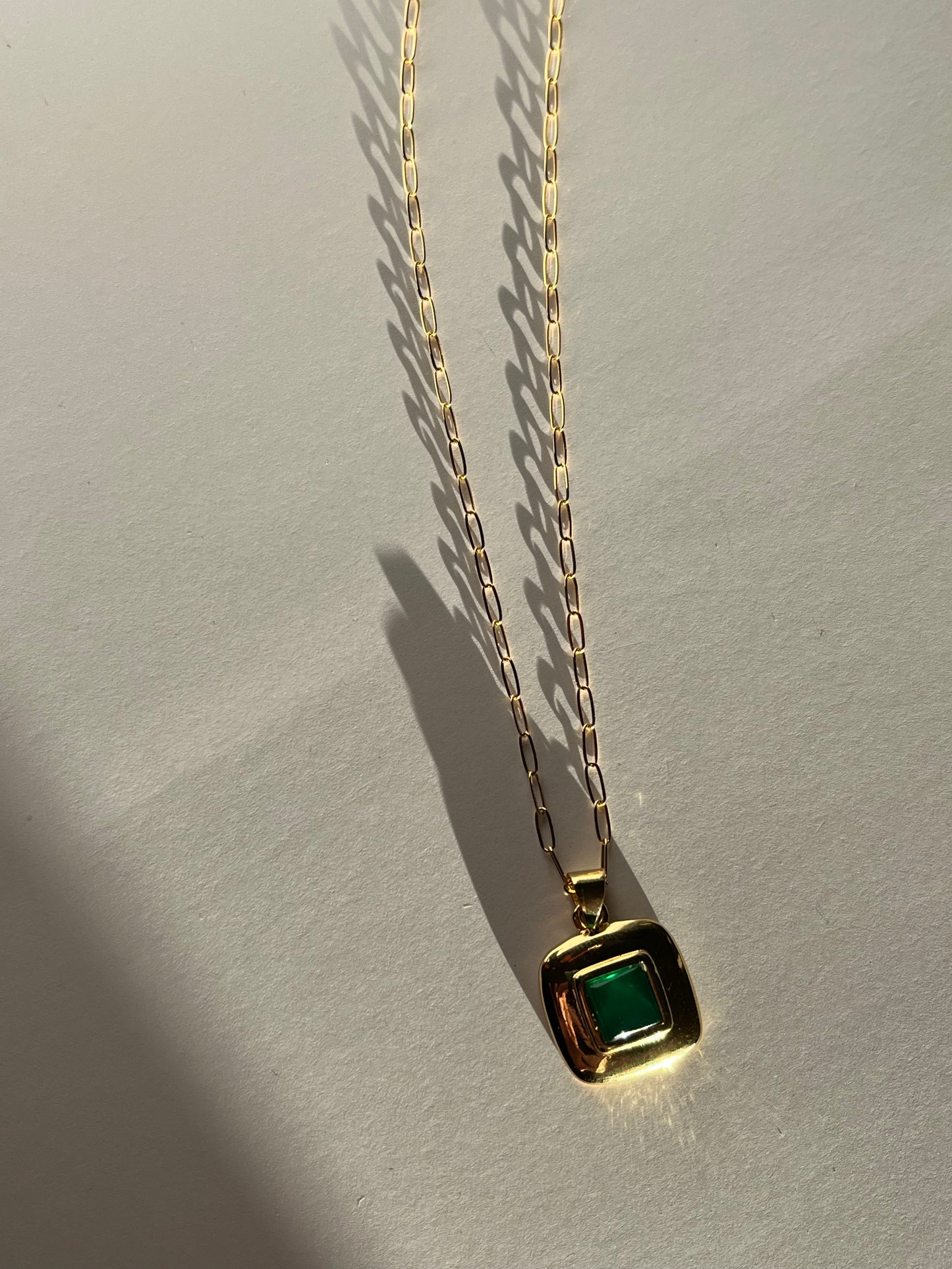Embodied Emerald Necklace