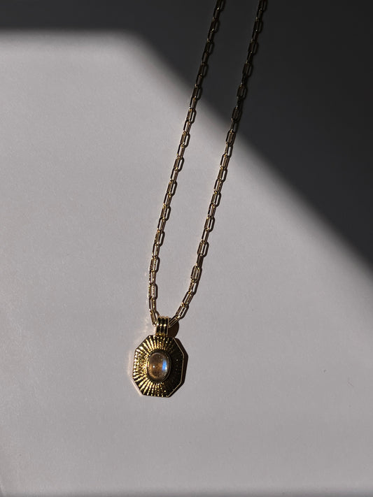 Ora Moonstone Necklace