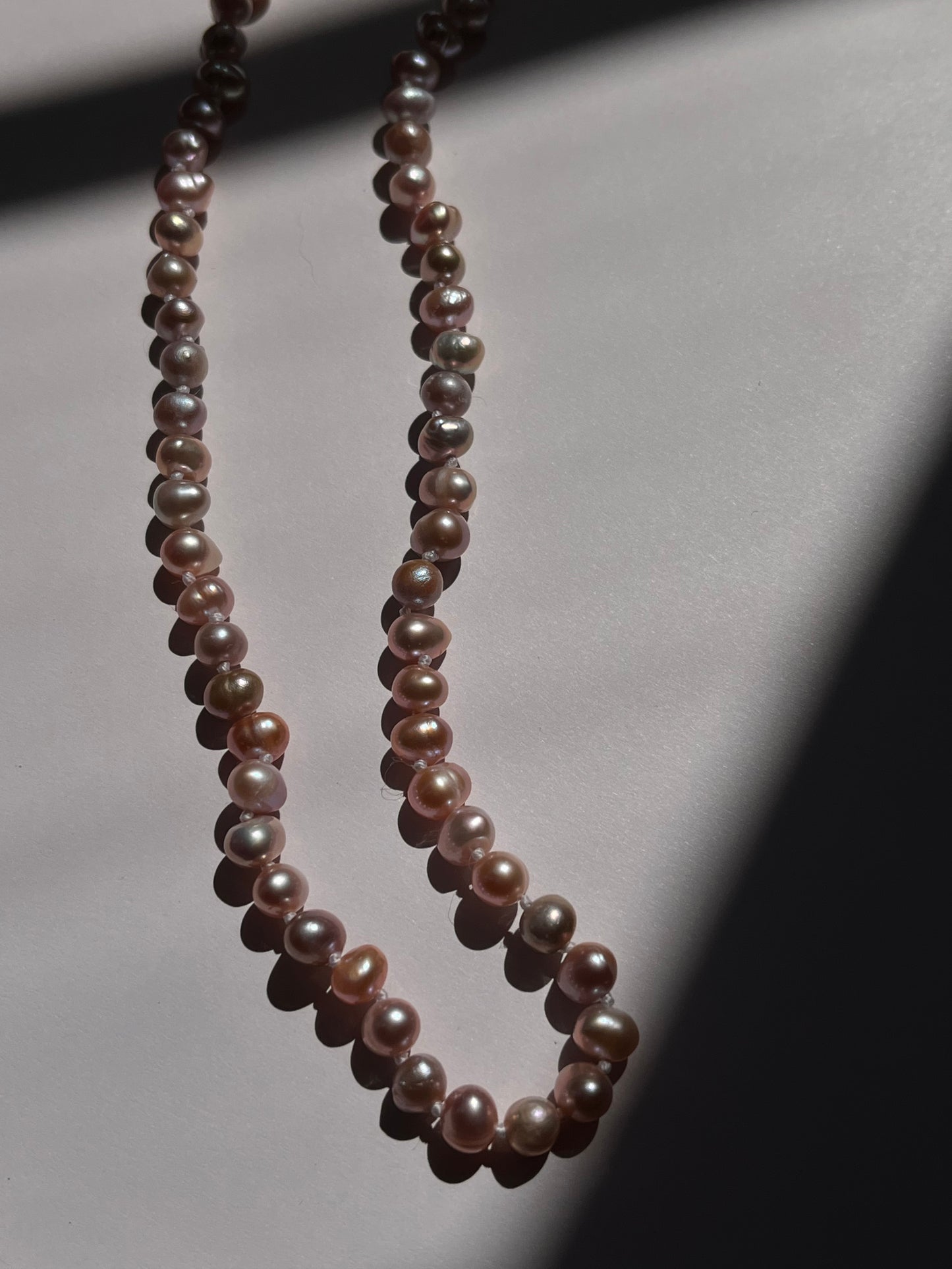 Blush Baroque Pearls