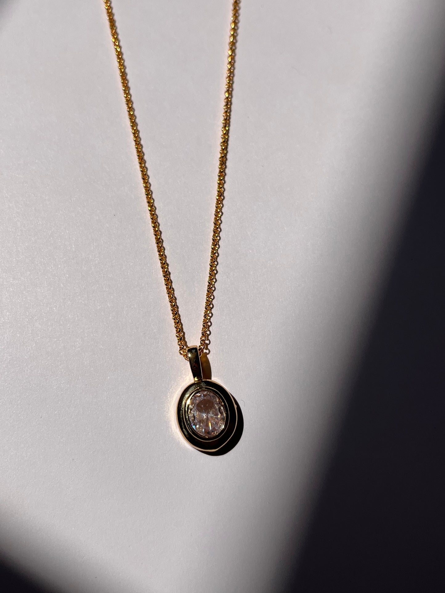 Antique Oval Necklace