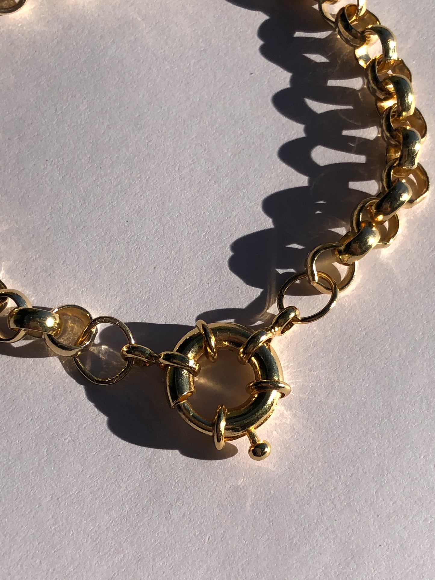 Vintage Inspired Chunky Rolo Bracelet