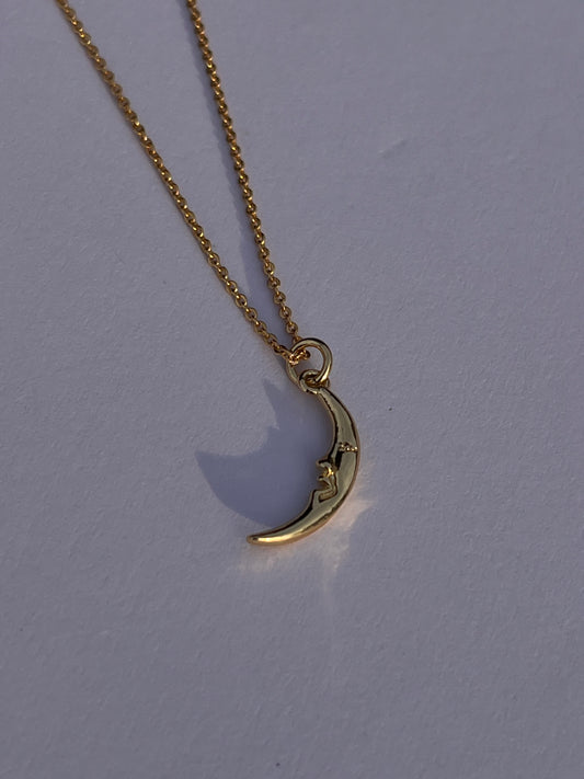 Camille Crescent Moon Necklace