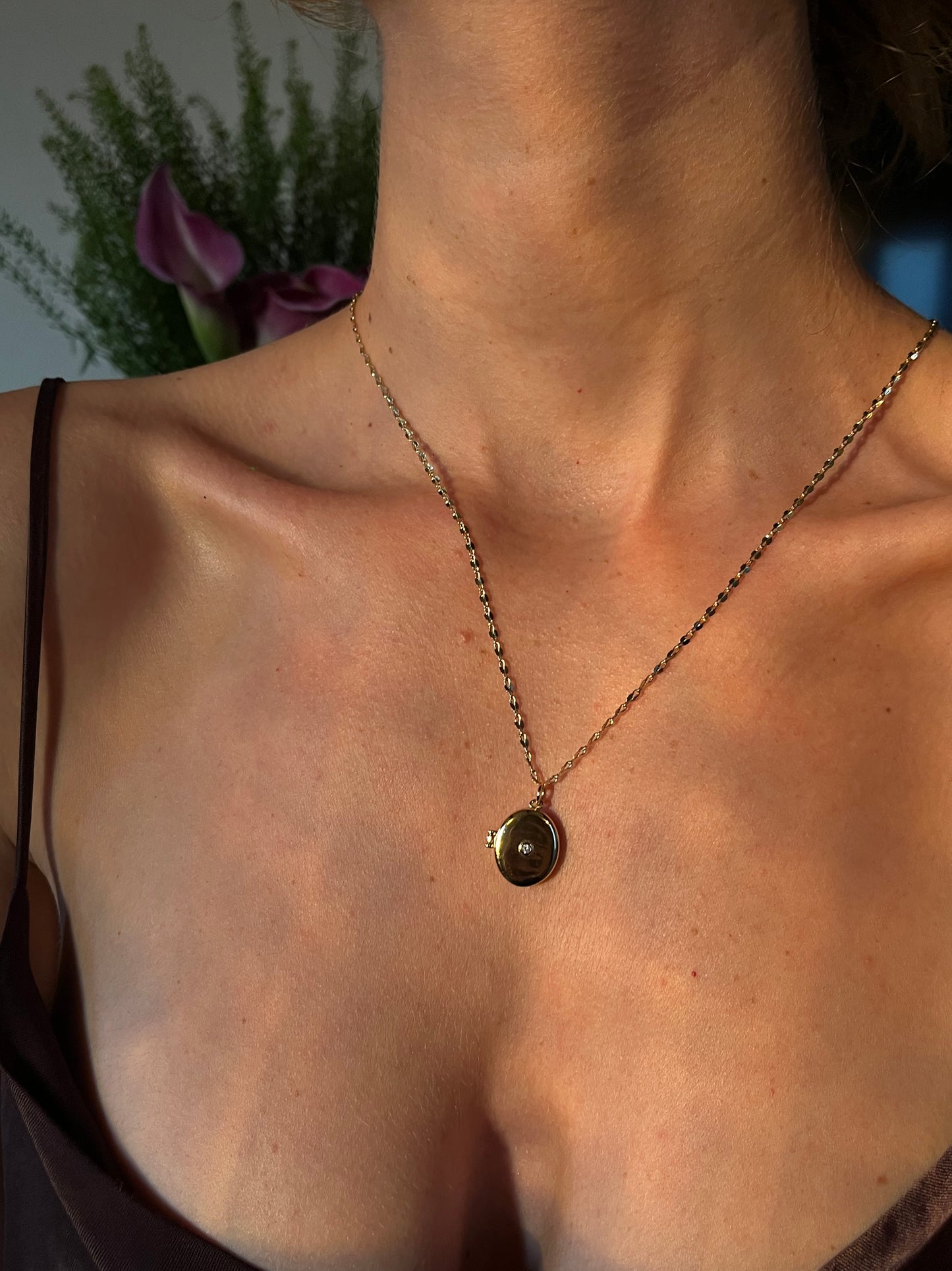 Sylvie Locket Necklace