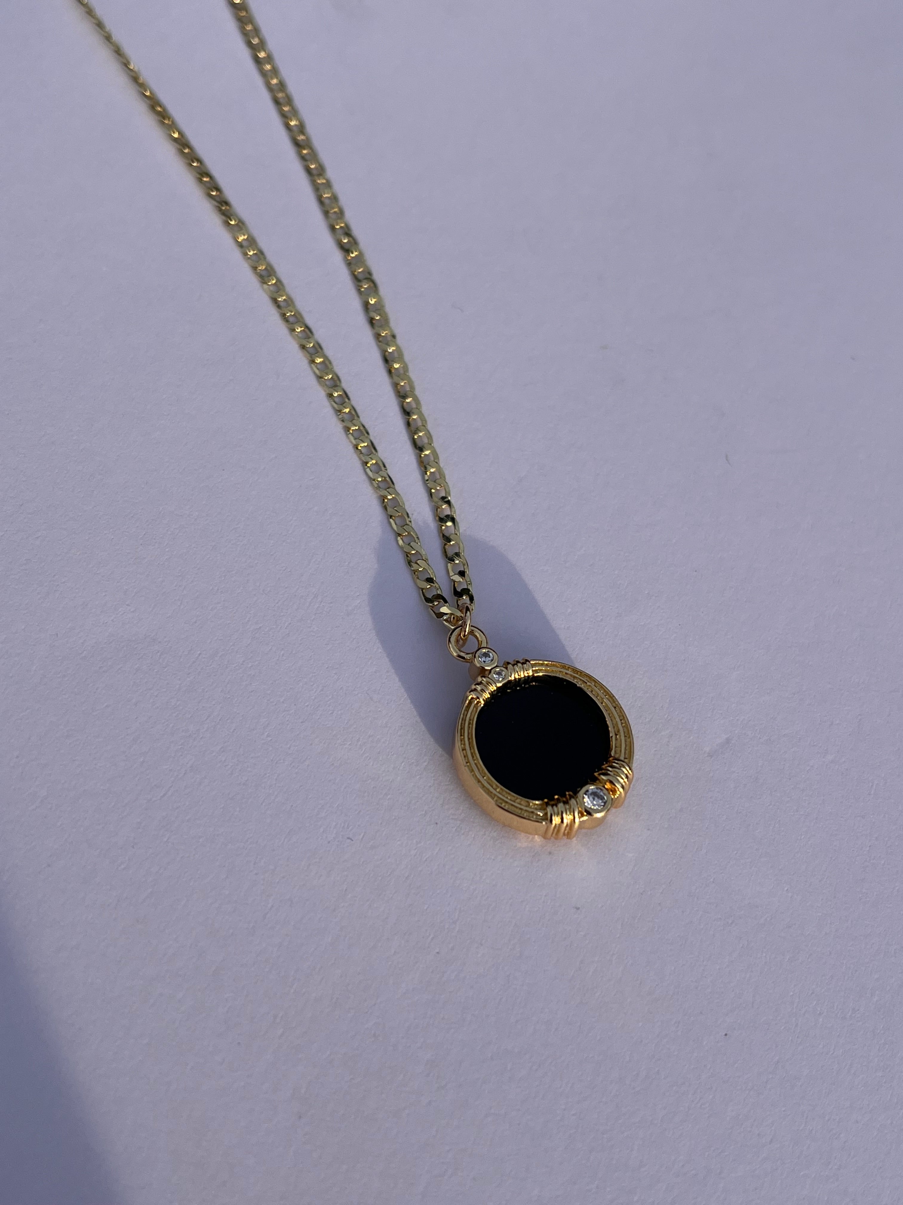 Black Onyx Necklace – Sofie and Celine