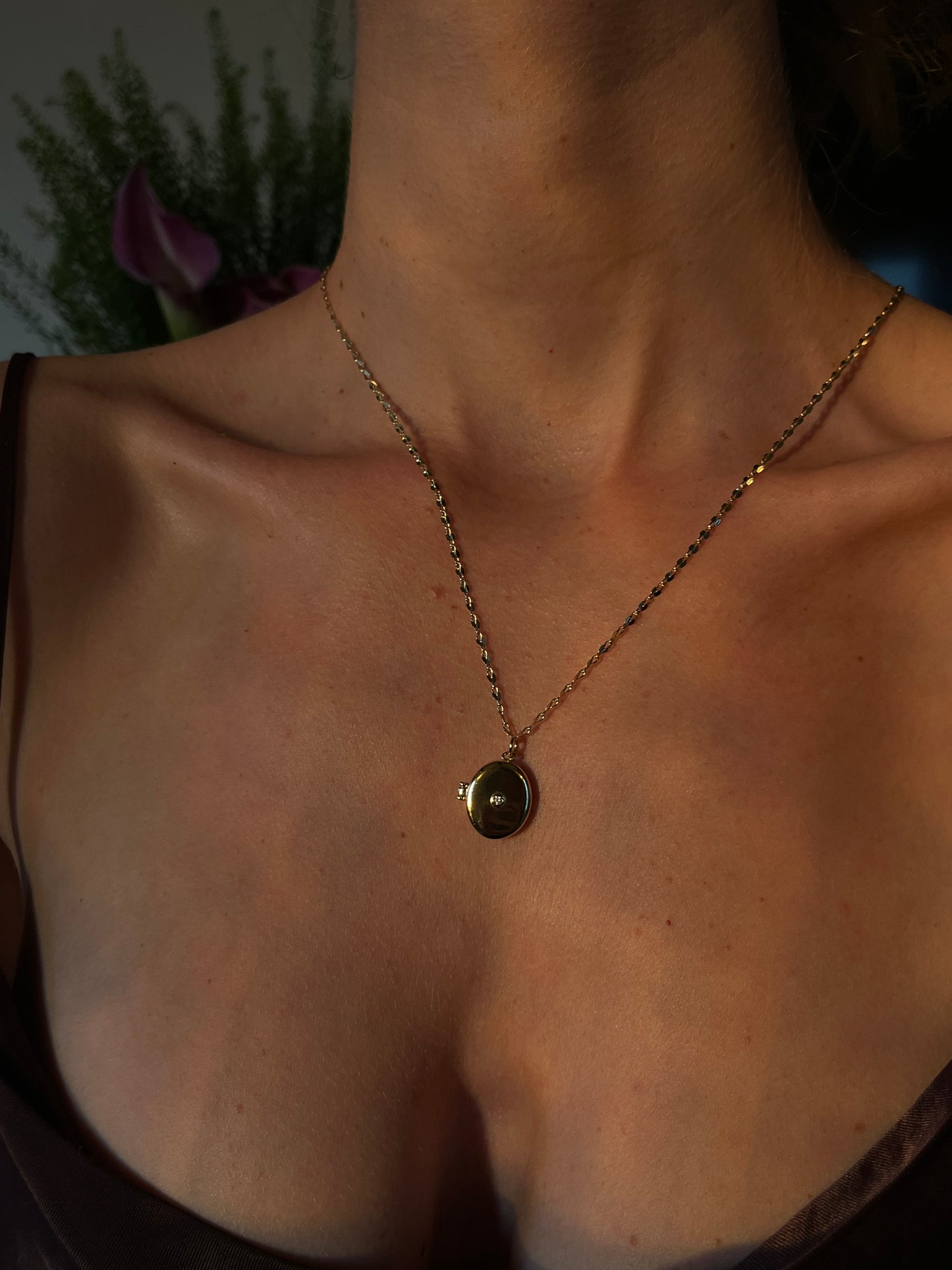 Sylvie Locket Necklace