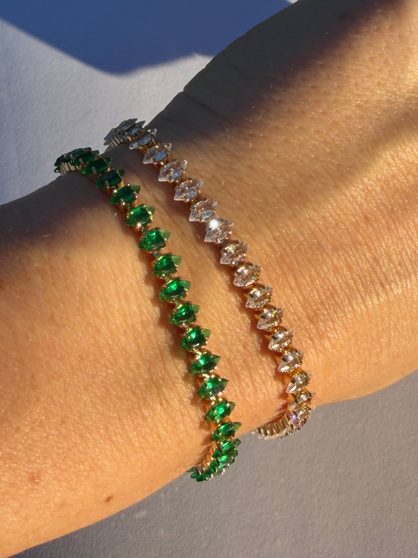 Mini Marquis Tennis Bracelet