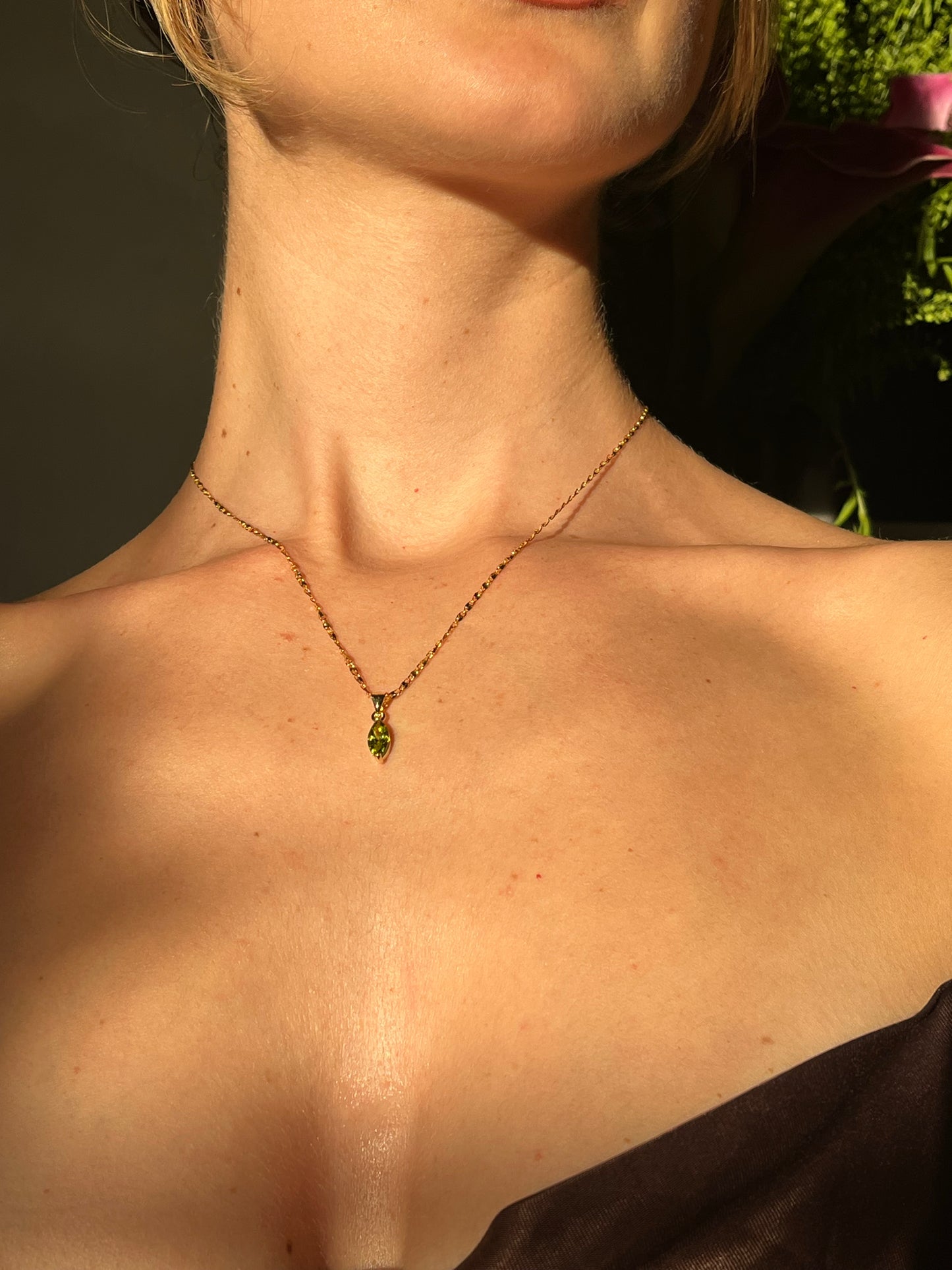 Zoë Marquis Pendant Necklace