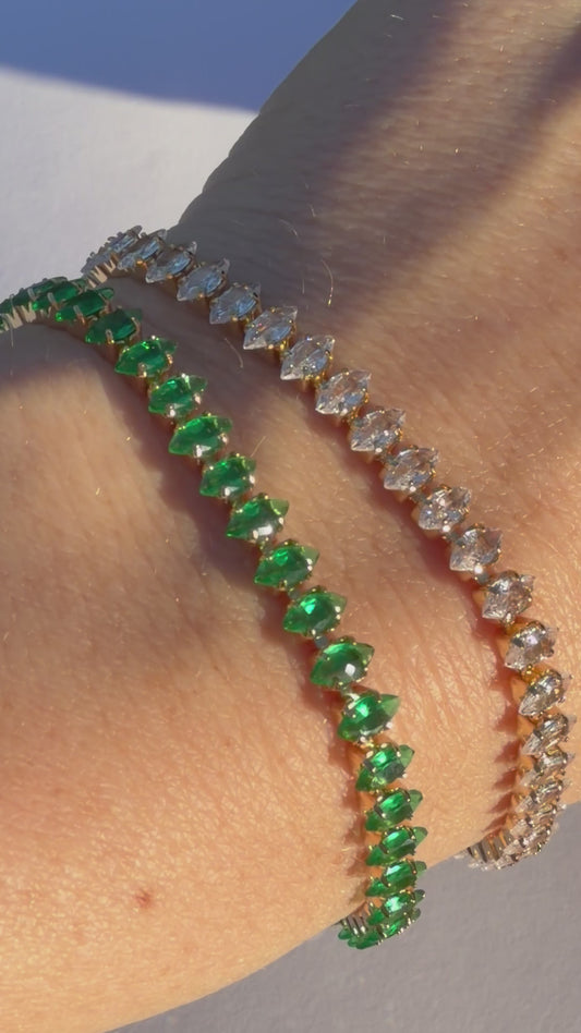 Mini Marquis Tennis Bracelet