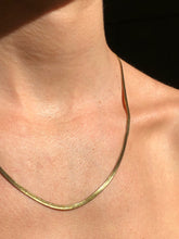 Load image into Gallery viewer, Herringbone Chain Necklace
