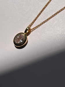 Antique Oval Necklace