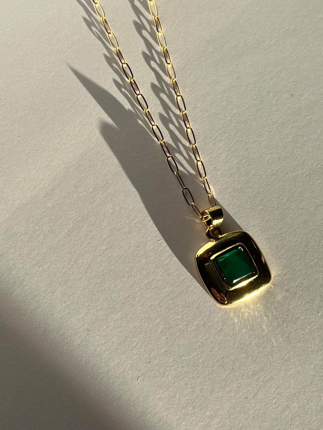 Embodied Emerald Necklace