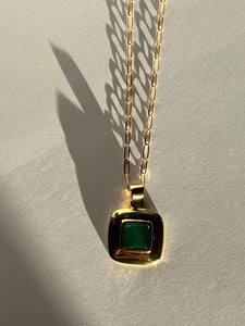 Embodied Emerald Necklace