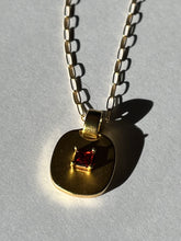 Load image into Gallery viewer, Garnet &amp; Gold Necklace
