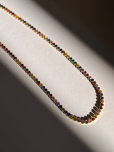 Load image into Gallery viewer, Rainbow Pave Tennis Necklace
